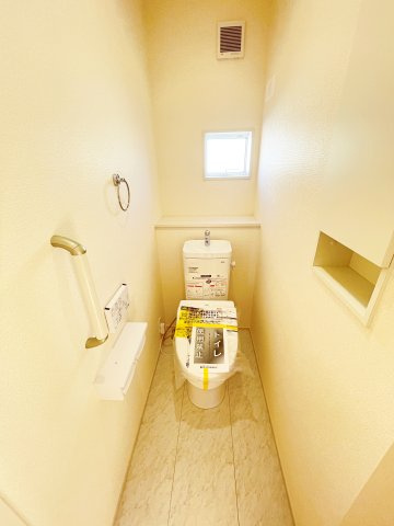 新築戸建・建売　桐生市広沢町1丁目　BLOOMING GRADEN　全1棟のトイレ