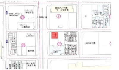 【地図】 | 令和4年建築、大阪市内収益アパート！