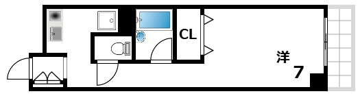レジデンス御影の間取り