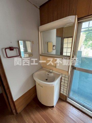【洗面所】 | 南野２丁目貸家