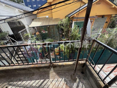 【バルコニー】 | 南野２丁目貸家