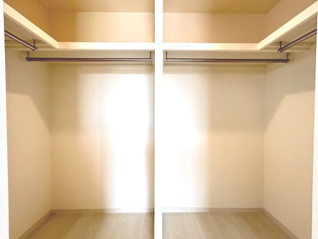 【商談中】リーブルガーデン　一宮市北今　全2区画分譲の収納|ウォークインクローゼット