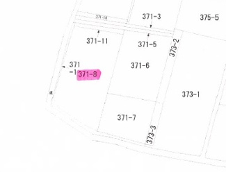 【土地図】 | 宇部市亀浦２丁目土地／129坪 | 地番：371-8