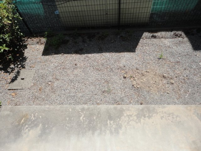 エスポワール米原B棟のバルコニー