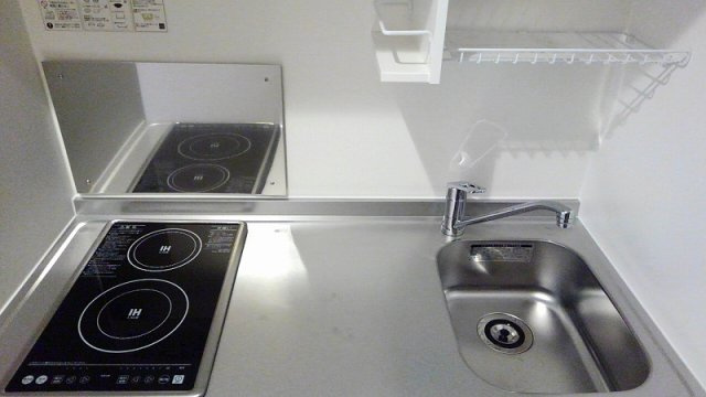 ミランダグリーン　ヒルズのキッチン|ワイドタイプのキッチン