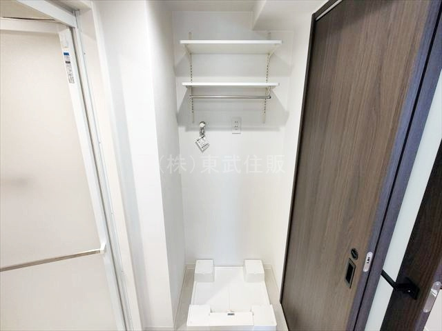 【ランドリースペース】 | ライオンズマンション川越駅東 | 洗濯機置き場