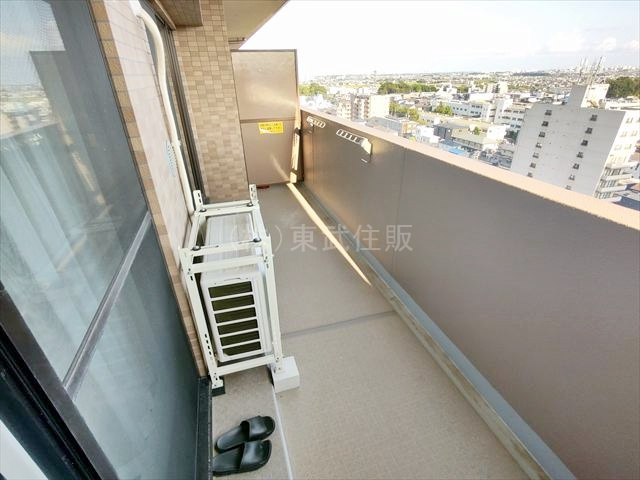 【バルコニー】 | ライオンズマンション川越駅東 | 風通しの良いバルコニーです