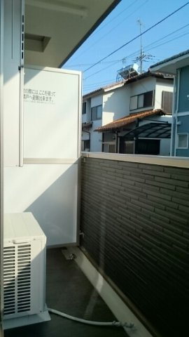 コレットⅠのバルコニー