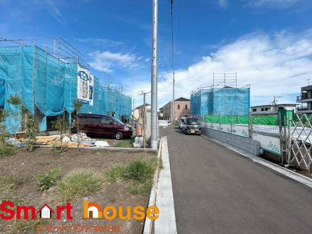 藤沢市今田　新築5棟の外観