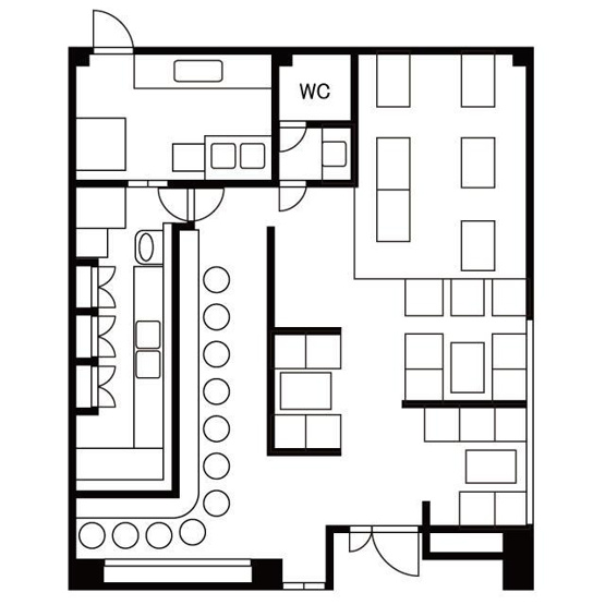 【間取り】 | 小田川第一ビル |  