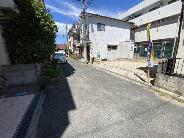 【建築条件付き土地】グラッド・タウン野崎１丁目の前面道路含む現地写真|■駅が近いですが、閑静な住宅街♪♪
