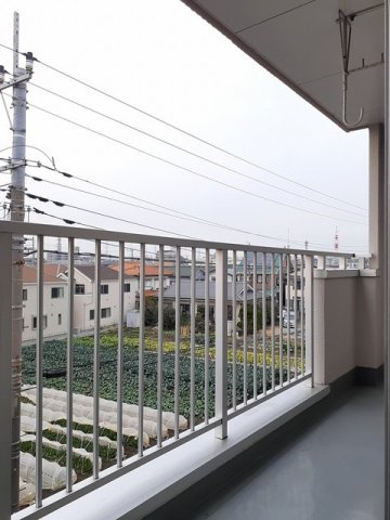 サンロイヤルマンションのバルコニー