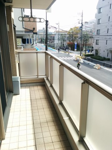 コーポKOGAのバルコニー