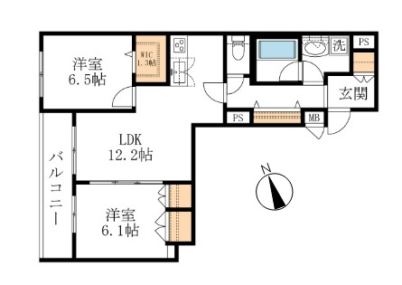 ARCH　EASTの間取り