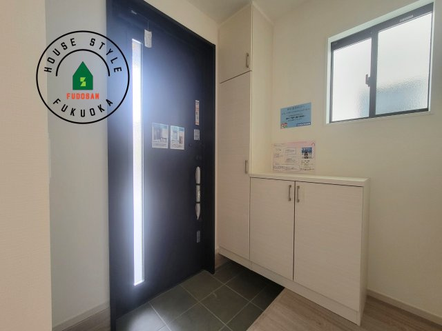 糟屋郡篠栗町和田4丁目第2-3棟（3号棟）の防犯設備|二重ロックでしっかり防犯対策ができます。