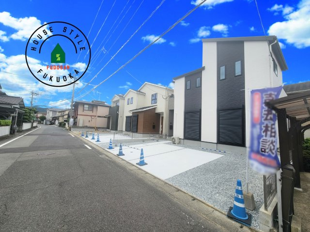 糟屋郡篠栗町和田4丁目第2-3棟（3号棟）の前面道路含む現地写真|見学の時間などお気軽にお問い合わせ下さい。