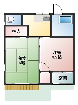 【間取り】 | 棟割住宅