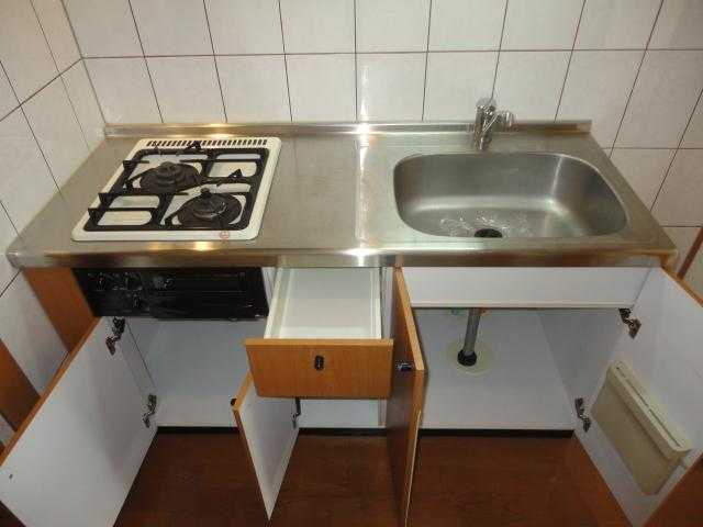 【収納】 | グランドールヒルズ | キッチン収納（下部）