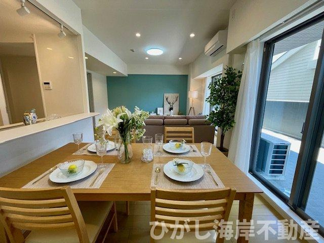 ハイホーム湘南平塚の居間・リビング|新規リフォーム完了！　20.1帖　LDK