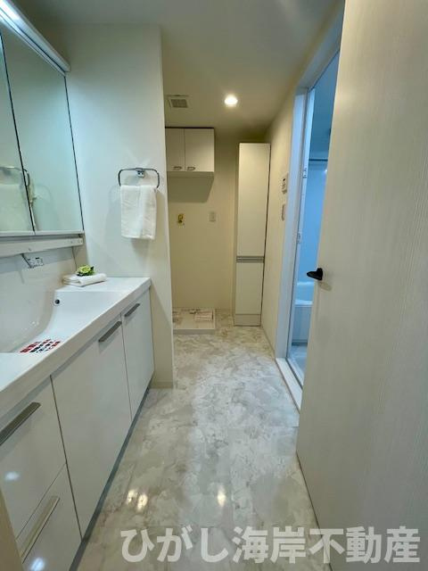 ハイホーム湘南平塚の脱衣所|新規リフォーム完了！　脱衣スペース