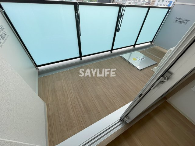 VITA荒本のバルコニー