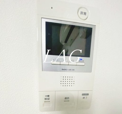 【セキュリティ】 | プライムブリス南品川ＷＥＳＴ | モニター付きインターホンです。