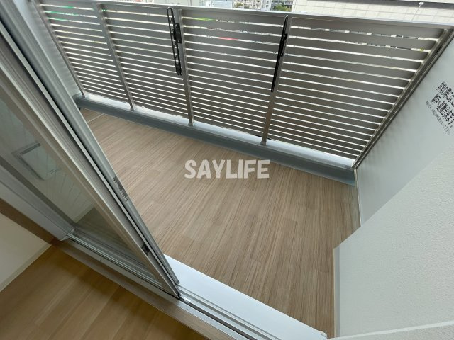 VITA荒本のバルコニー