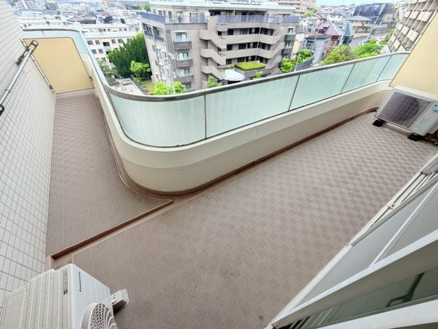 ビクトリアコート夙川のバルコニー
