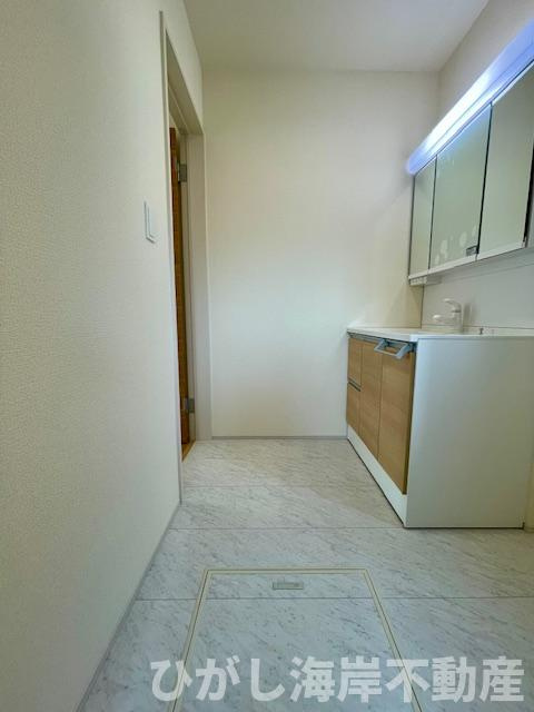 平塚市纒　新築戸建　全10棟の脱衣所|脱衣スペース