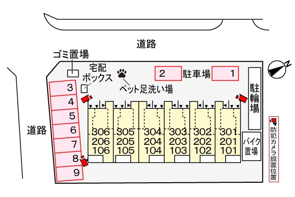 ブリアンテの区画図
