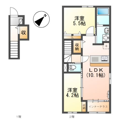 【間取り】 | ベルメゾン矢取