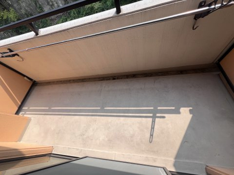 グランシャリオンゆけむり坂のバルコニー