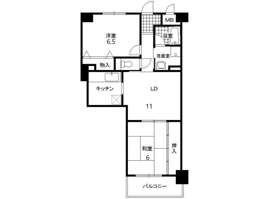 グランシャリオンゆけむり坂の間取り