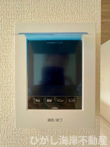 平塚市纒　新築戸建　全10棟のセキュリティ|TVモニター付きインターフォン