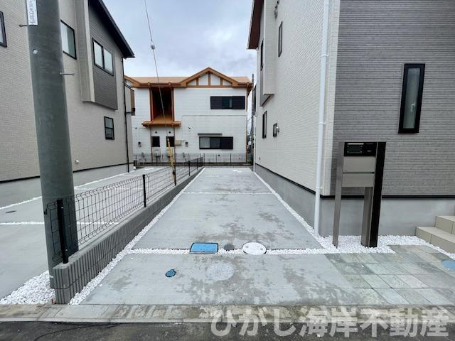 平塚市纒　新築戸建　全10棟の駐車場|駐車スペース