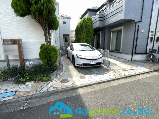 茅ヶ崎市室田　中古戸建のその他|駐車場の様子