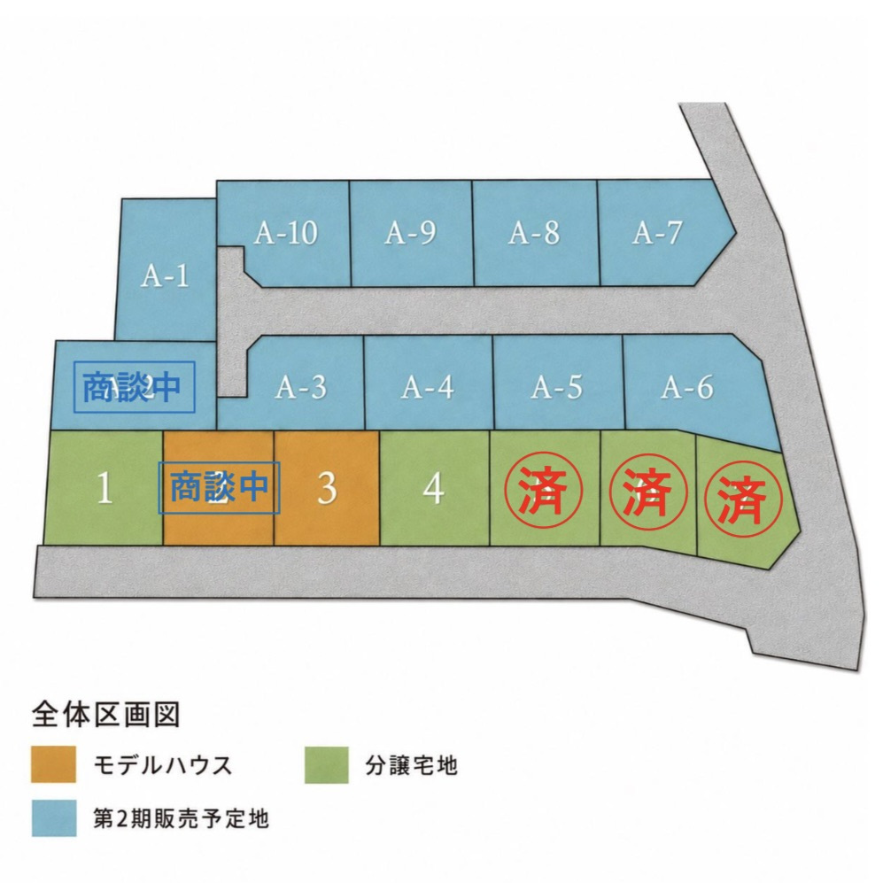 プランタウン清末西町の土地図