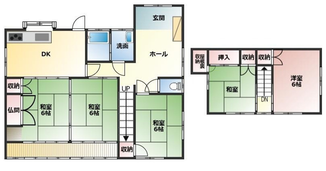 【間取り】 | 山鹿市方保田