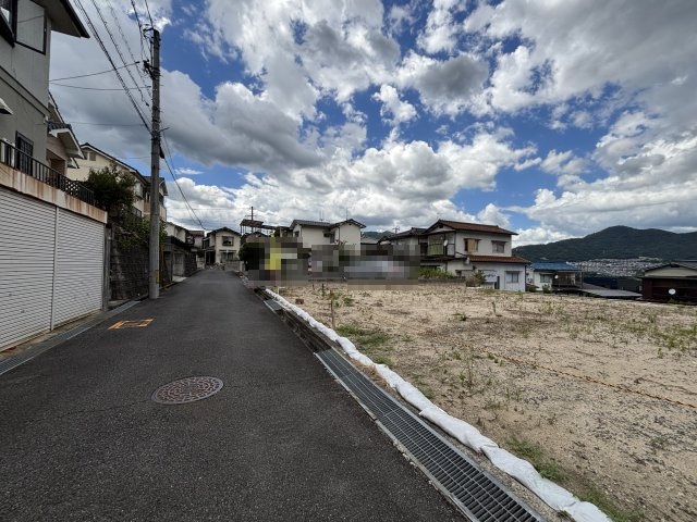 新築戸建　相田5丁目の前面道路含む現地写真