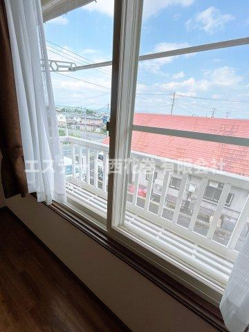 ハイムエクメーネBのバルコニー