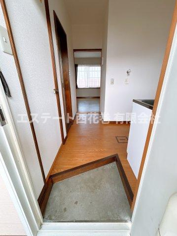 ハイムエクメーネBの玄関