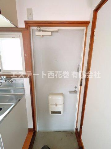 ハイムエクメーネBの玄関