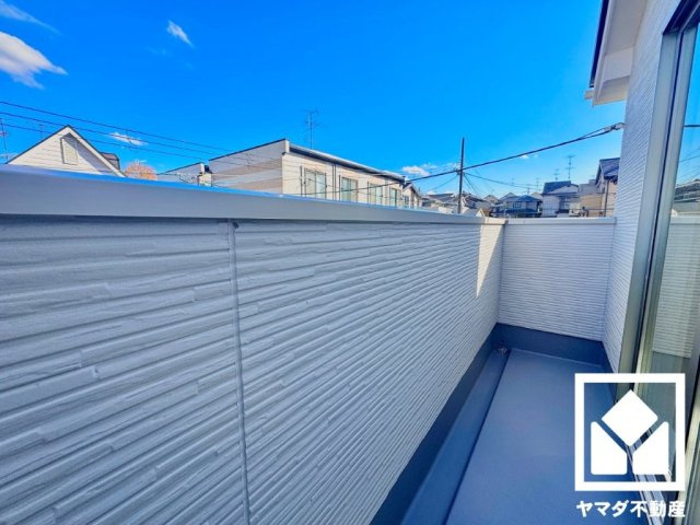 伏見区深草大亀谷万帖敷町　5期　3号地のバルコニー