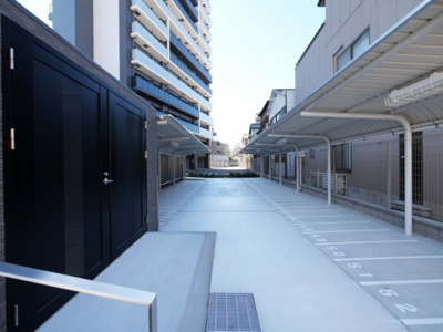 【その他共用部分】 | アドバンス大阪ビヤン | 駐輪場です。