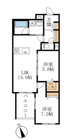 ARCH　EASTの間取り