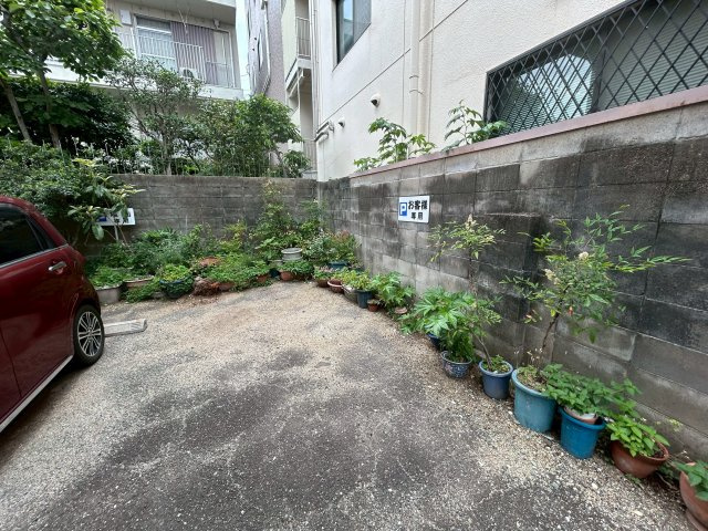 豊中市玉井町一丁目テナントの庭