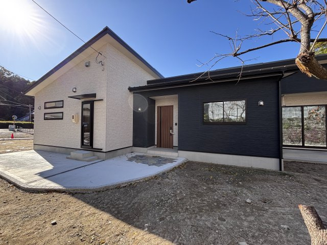 新築戸建　相田6丁目の外観|ワンフロアだからこそのスムーズな生活動線は、子育て世代からご高齢の方まで、ゆとりある暮らしを実現します。