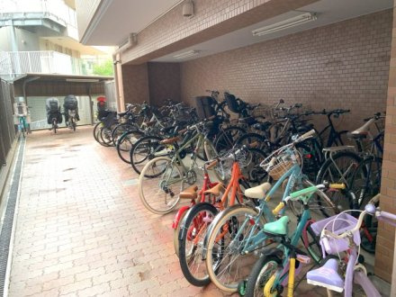 ライオンズマンション小石川第五の駐輪場