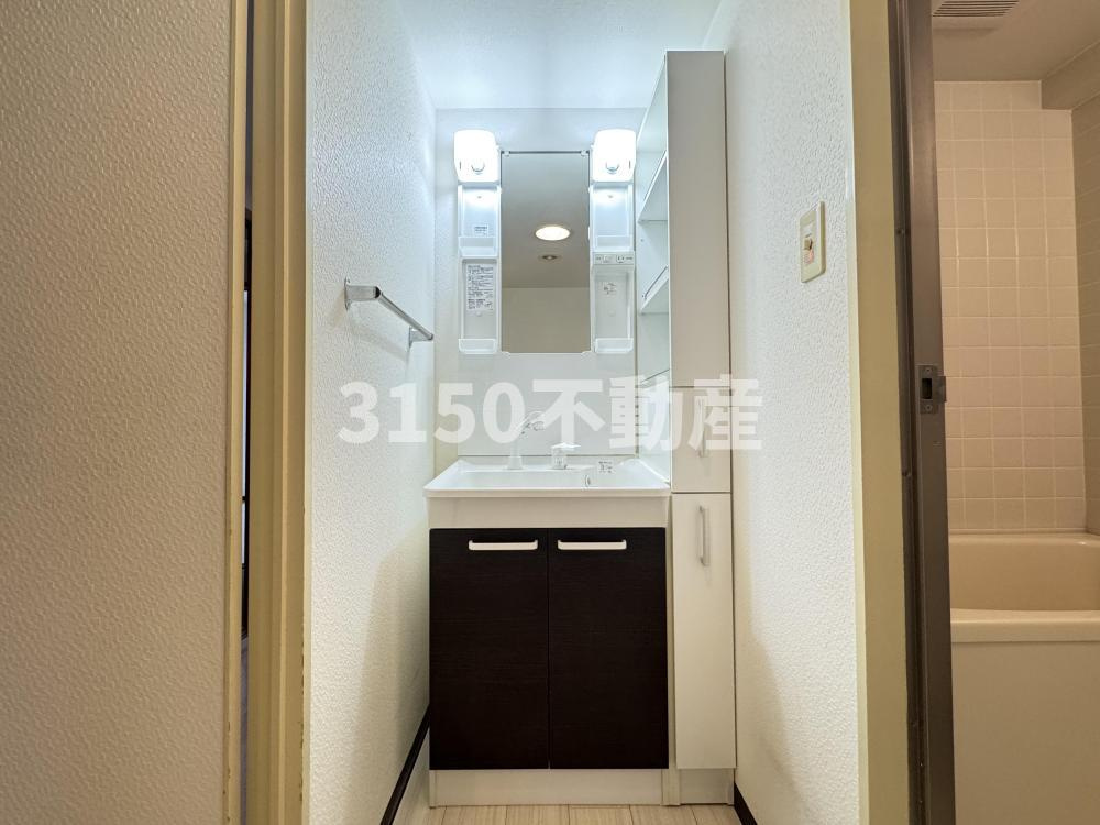 カサグランデ壱番館の独立洗面台