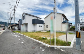 【前面道路含む現地写真】 | 八尾市上之島町南2丁目　新築戸建
